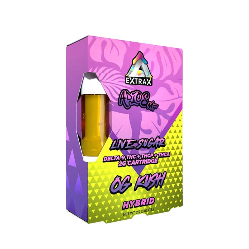 Delta Extrax THCa Live Sugar 2G Cartridge | Adios MF