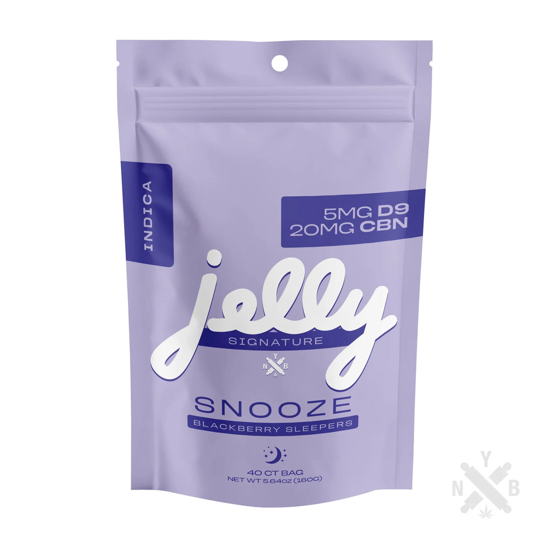 Jelly Signature Snooze Blackberry Sleepers CBN and Delta-9