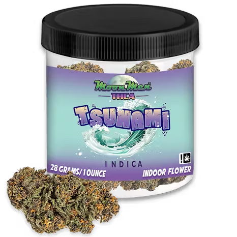 THCA Moon Men Flower - Tsunami (Indica)