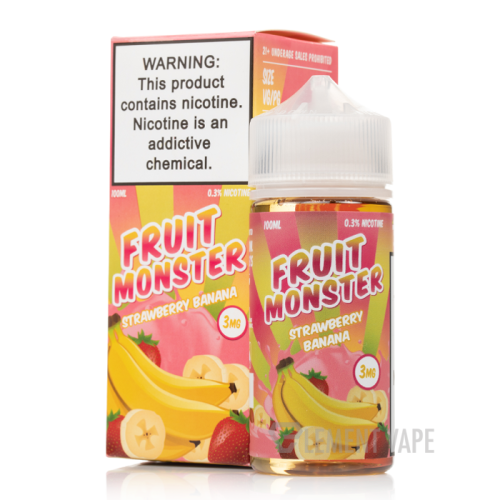 STRAWBERRY BANANA - FRUIT MONSTER - 100ML