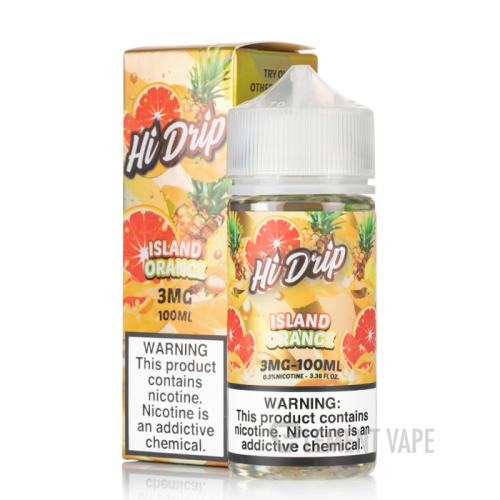 ISLAND ORANGE - HI-DRIP E-LIQUIDS - 100ML